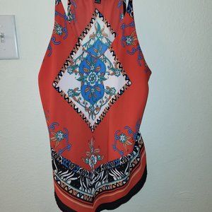 Cute tank top- size Large